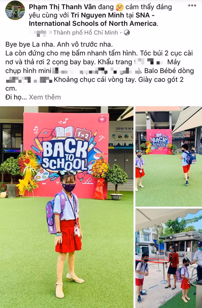Dàn sao Vbiz nô nức đưa con đi học: Con trai Tuấn Hưng dạn dĩ vào lớp 1, quý tử nhà Đăng Khôi mếu máo vì phải xa mẹ - Ảnh 7.
