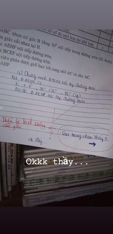 Lời phê "siêu mặn" của cô giáo khiến học trò đang buồn nẫu ruột cũng phải bật cười ảnh 2