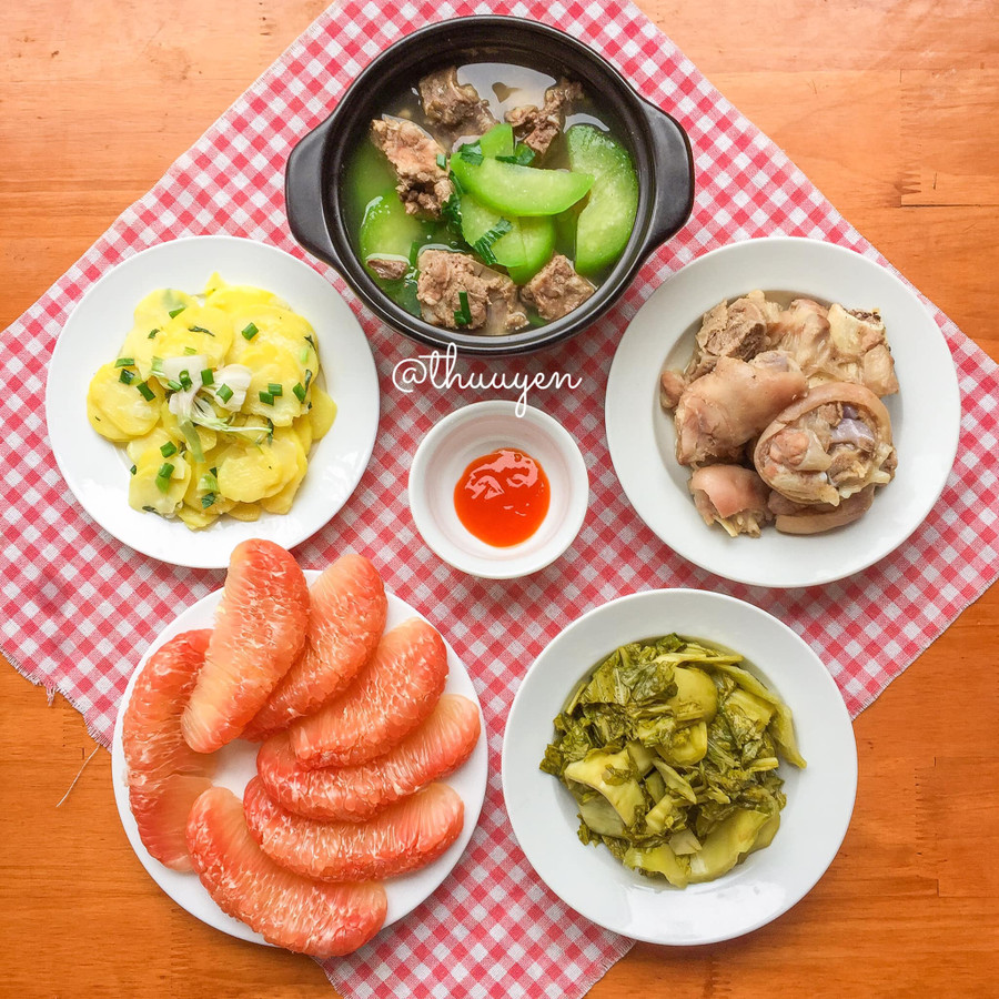 Ở nhà mùa dịch COVID-19, thiếu nữ Hải Dương trổ tài nấu ăn khiến dân mạng khen hết lời ảnh 2