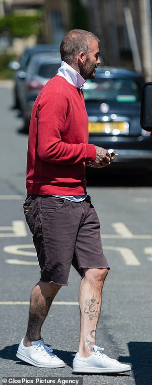 Bất ngờ hình ảnh già nua của David Beckham ảnh 2