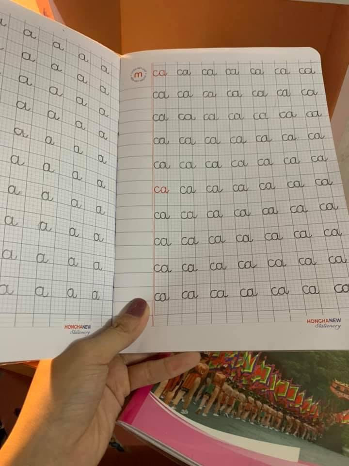 Cười vỡ bụng những màn khoe chữ con học lớp 1 ảnh 15 Cười vỡ bụng những màn khoe chữ con học lớp 1 ảnh 15