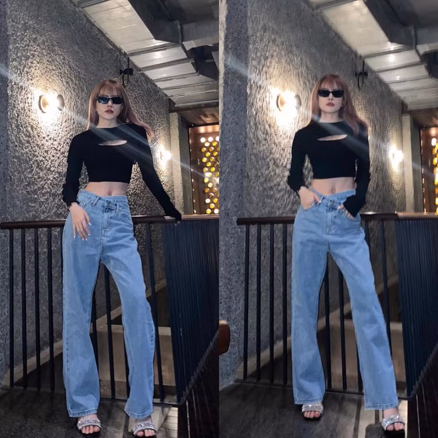 Style của Thiều Bảo Trâm trước đây thường thiên về lối mạnh mẽ cá tính năng động nên rất được lòng giới trẻ. Vốn có vóc dáng chuẩn chỉnh, eo thon chân dài nên cô có thể chinh phục được nhiều style khác nhau. Ngập tràn trong tủ đồ của Thiều Bảo Trâm là những mẫu quần jeans cá tính, cạp cao tôn đôi chân thon dài. Cô thường mix quần jeans cùng áo ôm, áo crop top, giày thể thao để tôn lên lợi thể vòng eo mảnh mai. Vậy nên vóc dáng càng được tôn lên triệt để, tô đậm nét cá tính hiện đại