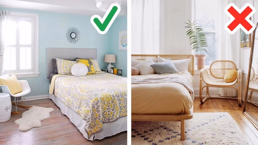 Mách bạn 10 mẹo khuếch đại không gian phòng ngủ nhỏ - Ảnh 9.