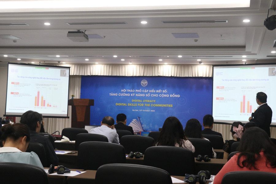 Quang cảnh hội thảo. Quang cảnh hội thảo.