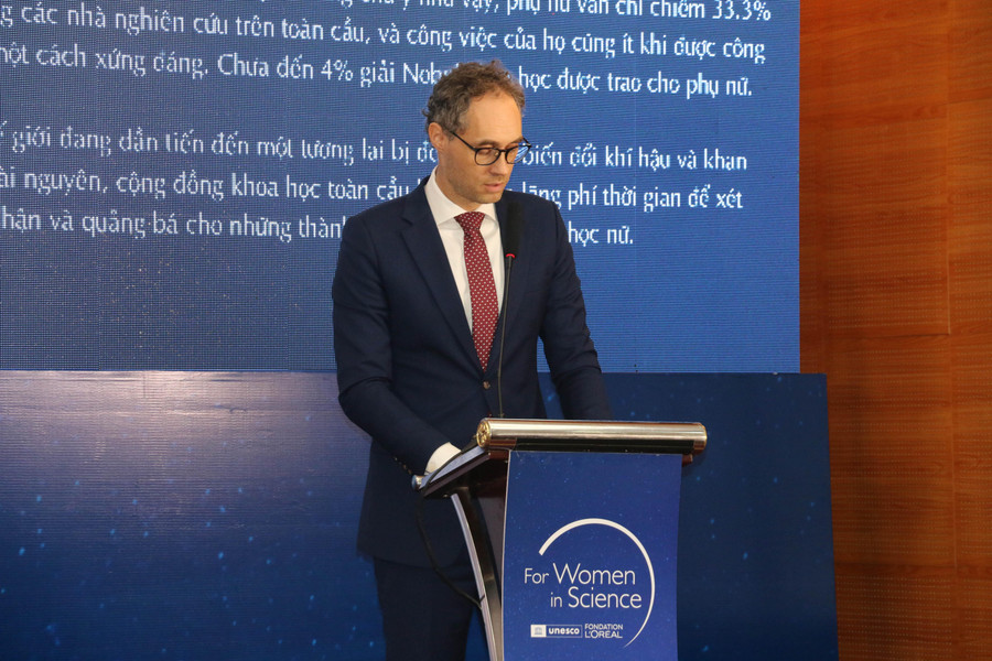 Ông Benjamin Rachow, Tổng giám đốc L&apos;Oreal Việt Nam.