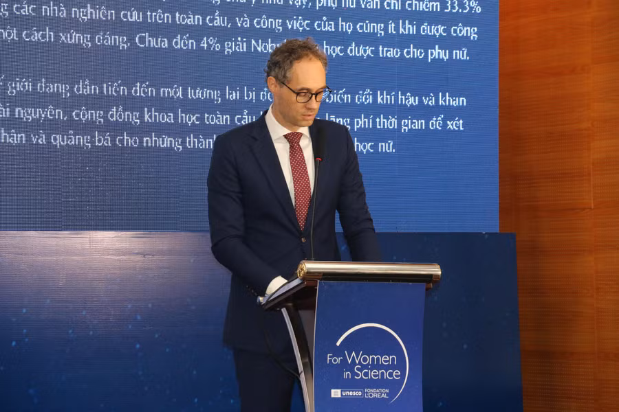 Ông Benjamin Rachow, Tổng giám đốc L'Oreal Việt Nam.