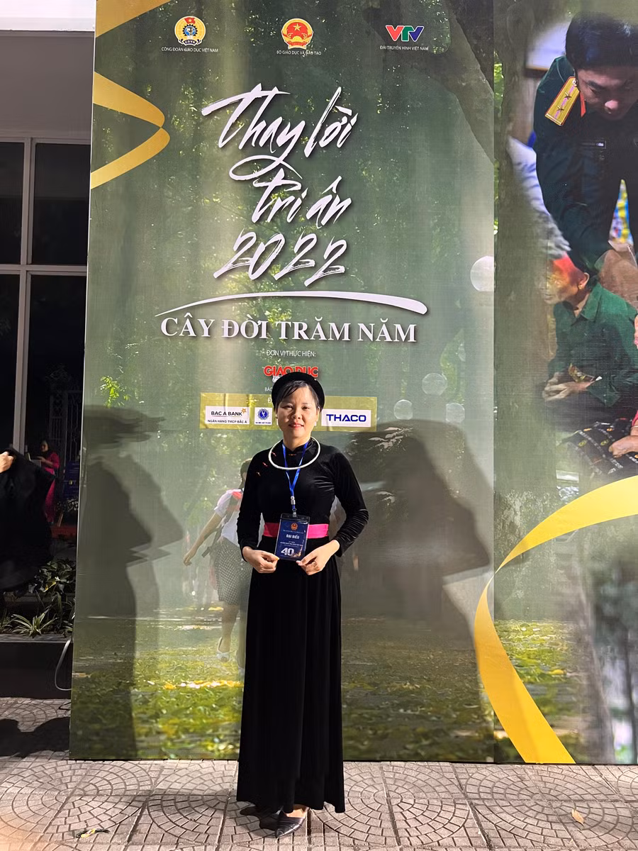 Cô giáo Hà Thị Lành.