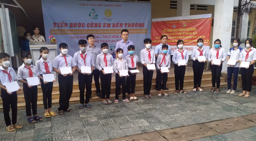 Dự án giúp cho nhiều học sinh có cơ hội được học tập tốt ở bậc THCS.