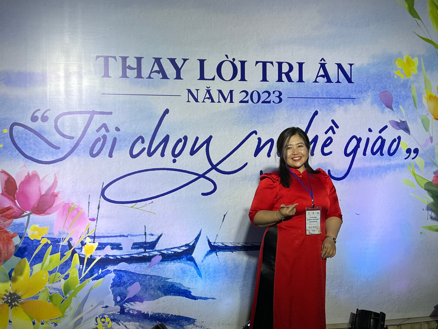 Cô giáo Vũ Thị Mến. Cô giáo Vũ Thị Mến.