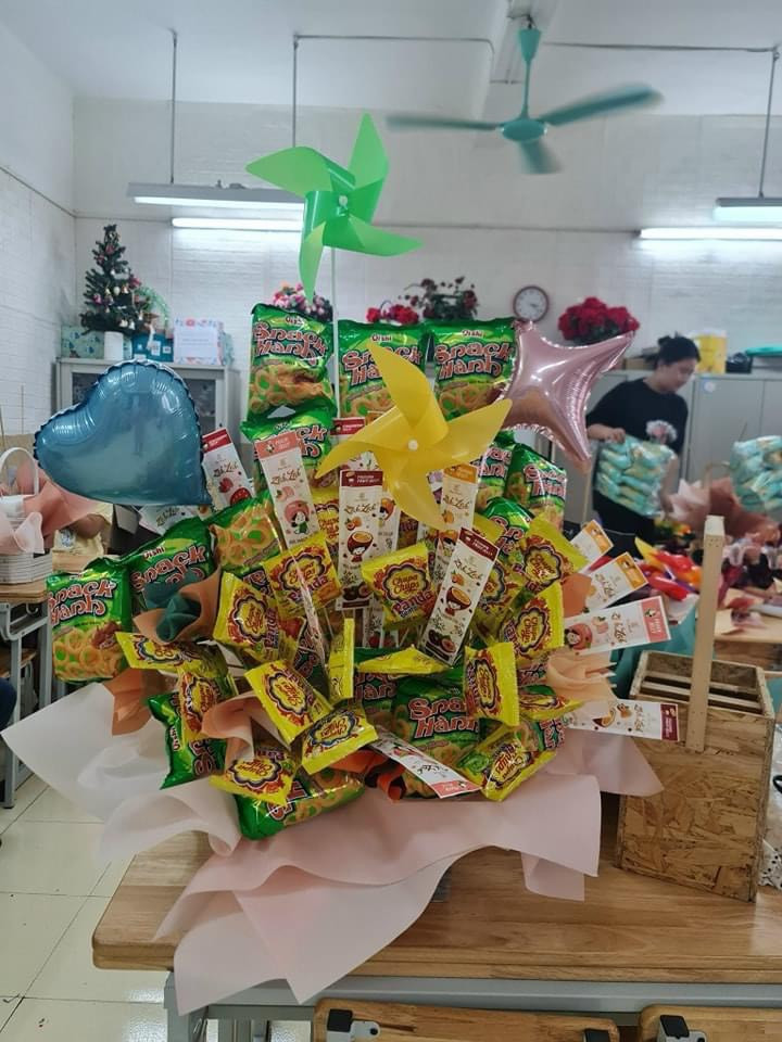 Các món quà thầy cô Trường Tiểu học Bình Minh chuẩn bị cho học sinh lớp 1. Các món quà thầy cô Trường Tiểu học Bình Minh chuẩn bị cho học sinh lớp 1.