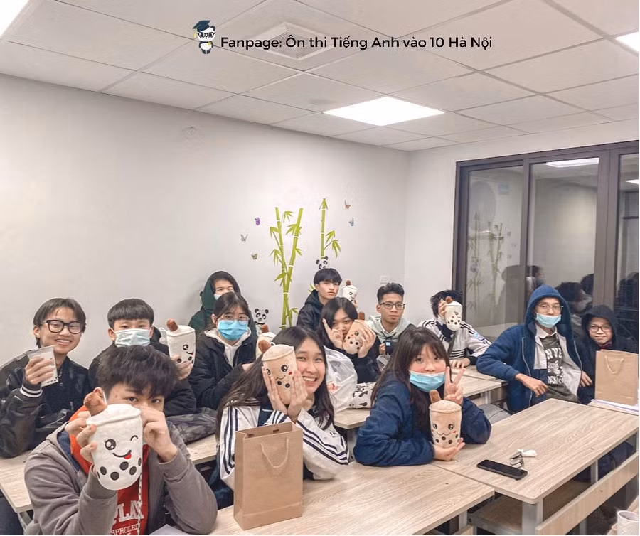 Học sinh giải tỏa căng thẳng trước kỳ thi sắp tới. Ảnh: NVCC.