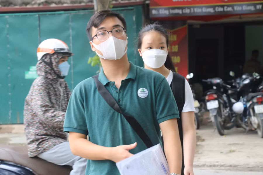 Thí sinh tham dự kỳ thi tốt nghiệp THPT năm 2022.