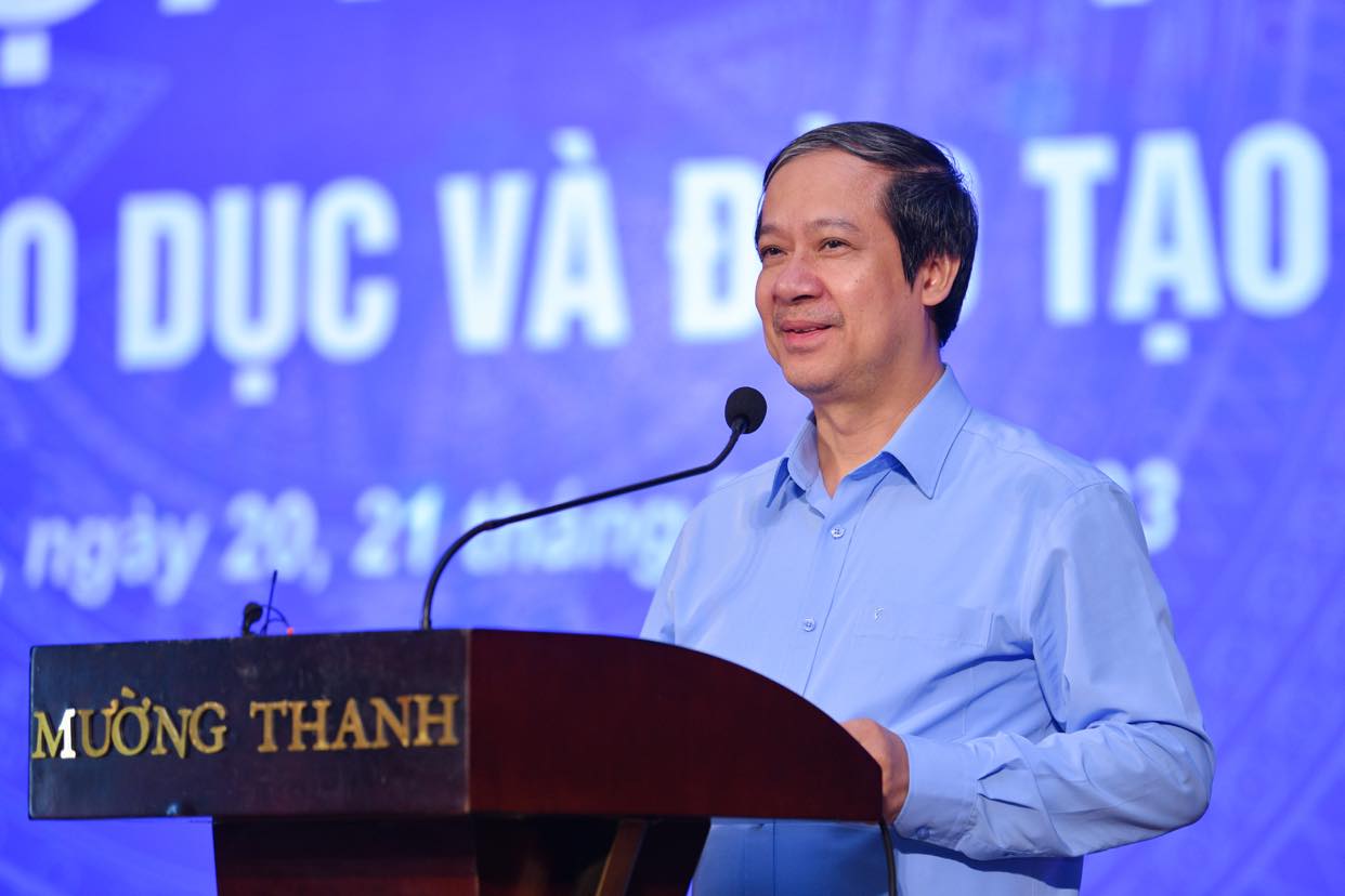 Bộ trưởng Nguyễn Kim Sơn phát biểu kết luận Hội nghị.