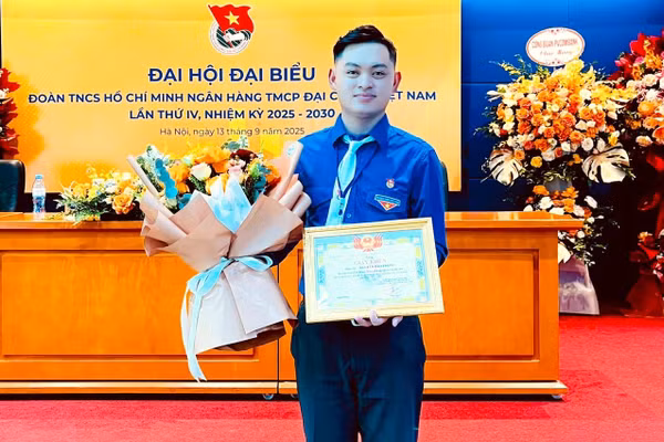 Nguyễn Bảo Trọng từng có nhiều thành tích trong công tác Đoàn.