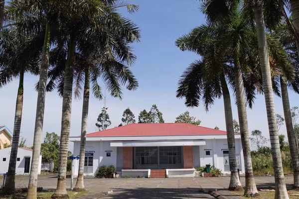 Khu Trung tâm Văn hóa - Thể thao xã Vĩnh Phú Đông (cũ) dự kiến được tận dụng để mở rộng trường học.