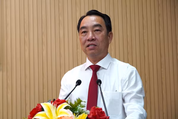 Ông Lữ Quang Ngời, Phó Bí thư Tỉnh ủy Cà Mau.