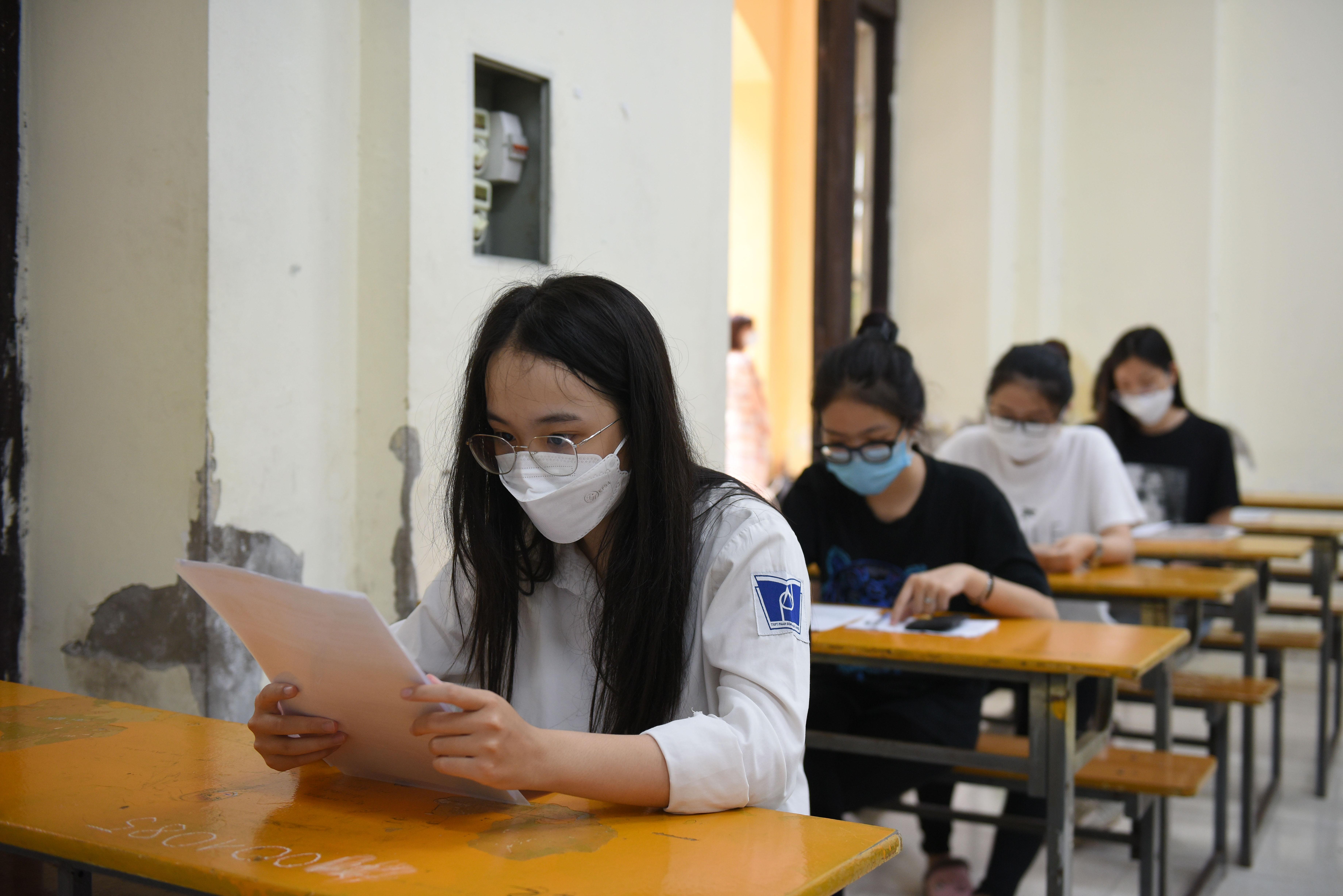 Thí sinh thi tốt nghiệp THPT. Ảnh tư liệu. Thí sinh thi tốt nghiệp THPT. Ảnh tư liệu.