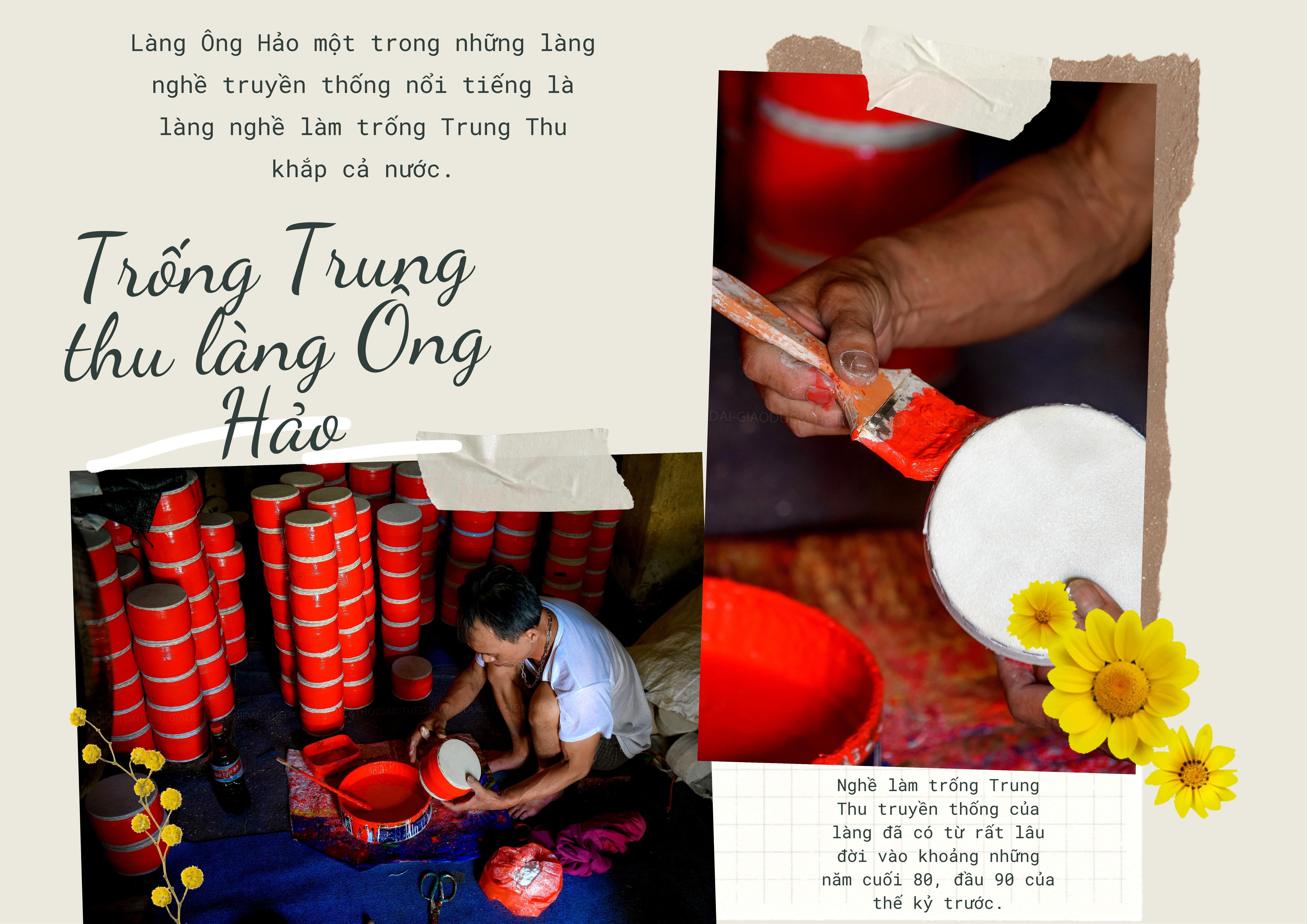 Làng làm trống Trung thu 60 năm tuổi