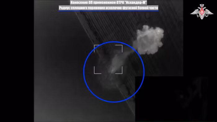 Tên lửa Iskander trút hỏa lực phá hủy hệ thống Neptune-2 ở bờ biển Ukraine