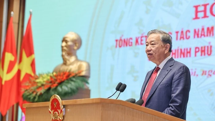 Tổng Bí thư Tô Lâm. Ảnh VGP/Nhật Bắc