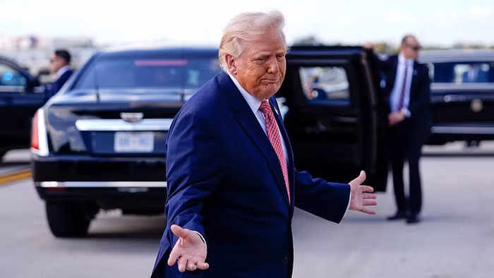 Tổng thống Mỹ Donald Trump.