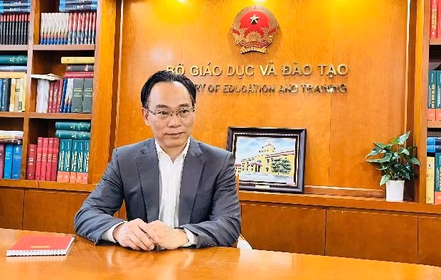 Bộ trưởng Bộ Gáo dục và Đào tạo Hoàng Minh Sơn - Ảnh: VGP/Đỗ Cường