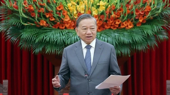 Tổng Bí thư Tô Lâm. (Ảnh: Thống Nhất/TTXVN)