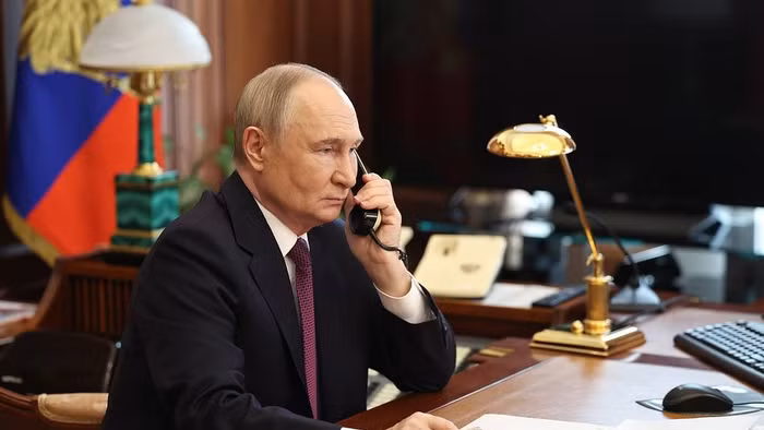 Tổng thống Nga Vladimir Putin.