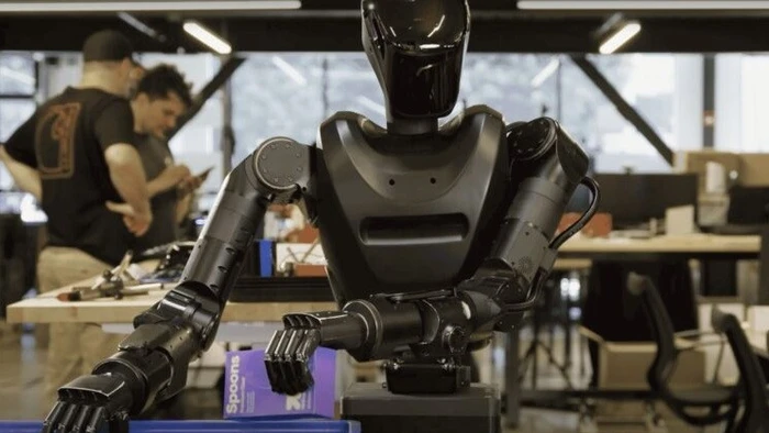 Một robot Phantom đang được sử dụng trong sản xuất hàng tiêu dùng. Ảnh: Foundation Future Industries