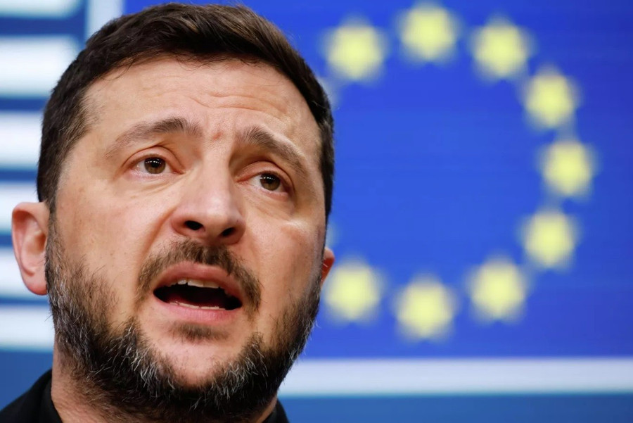 Tổng thống Ukraine Zelensky.