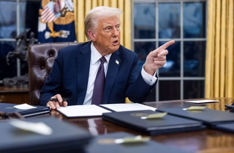 Tổng thống Mỹ Donald Trump.