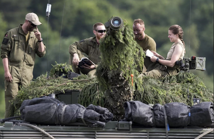 Cuộc tập trận Iron Wolf của NATO tại Latvia.