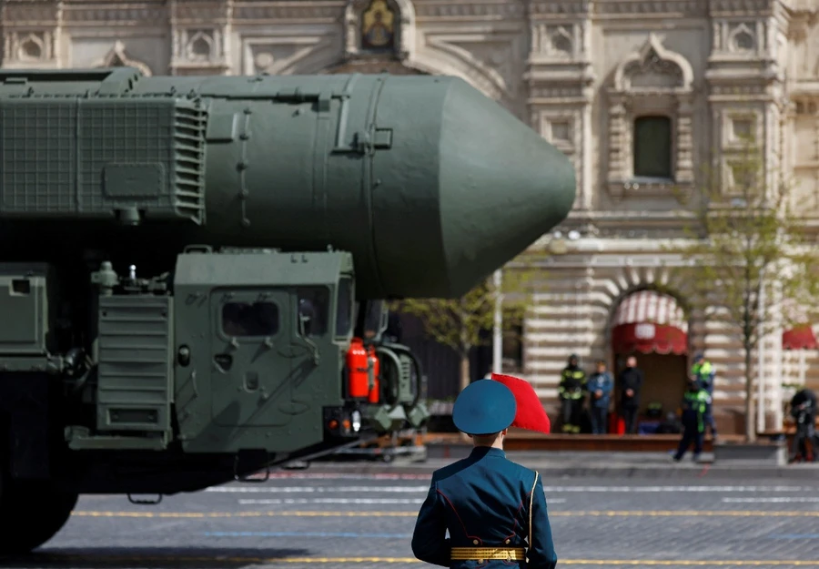 Tên lửa RS-24 Yars của Nga.