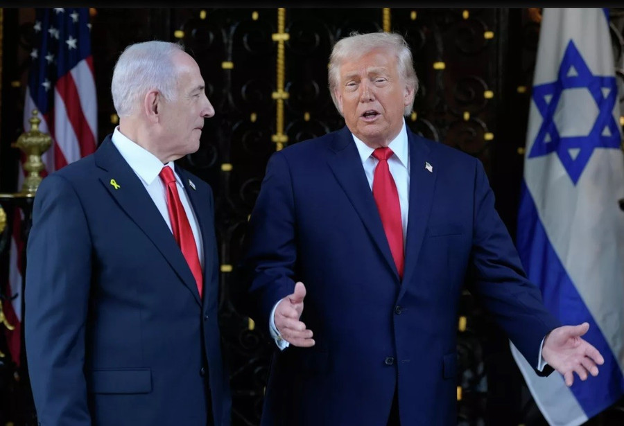 Thủ tướng Israel Netanyahu và Tổng thống Trump.