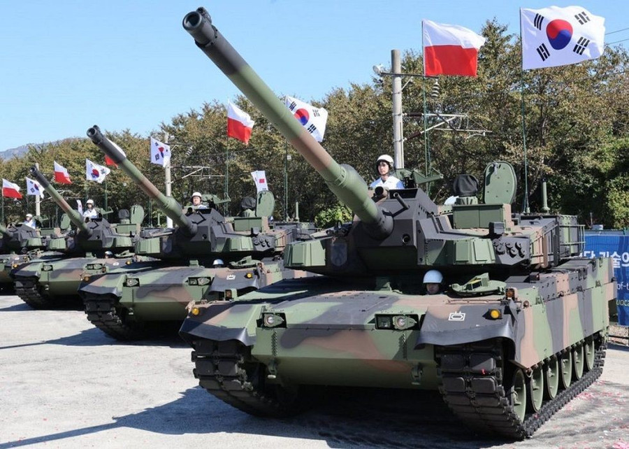 Xe tăng K2 Black Panther của Ba Lan.