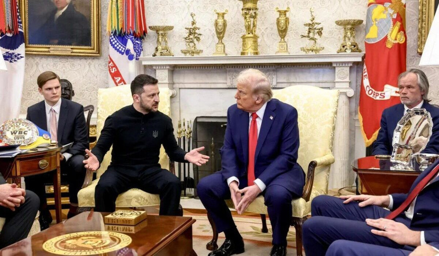 Tổng thống Trump tiếp ông Zelensky tại Nhà Trắng.