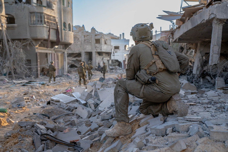 Binh sĩ Israel tại Gaza.