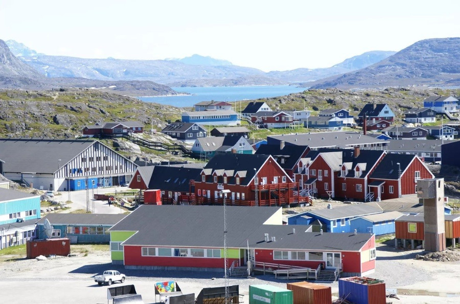 Một góc đảo Greenland.