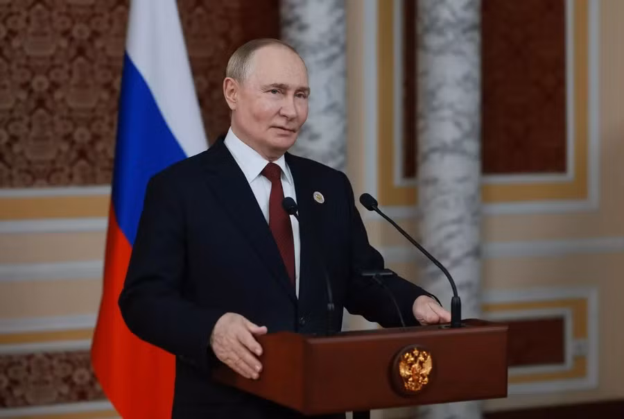 Tổng thống Nga Vladimir Putin.