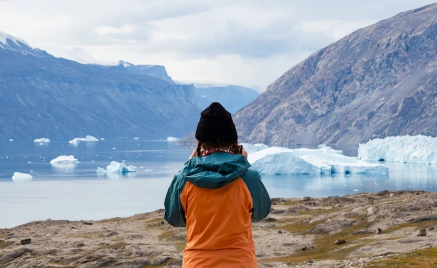 Một vịnh hẹp ở nam Greenland.