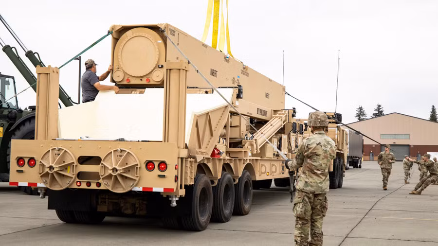 Tên lửa siêu thanh Dark Eagle của Mỹ.