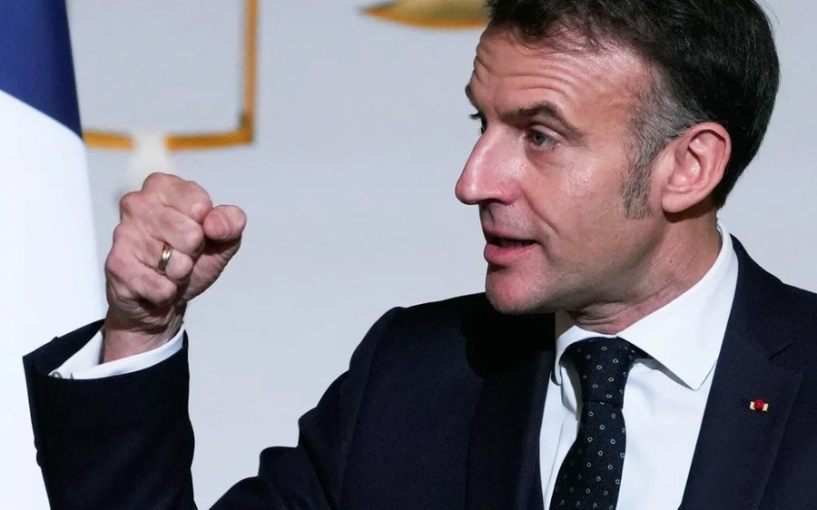 Tổng thống Pháp Emmanuel Macron.