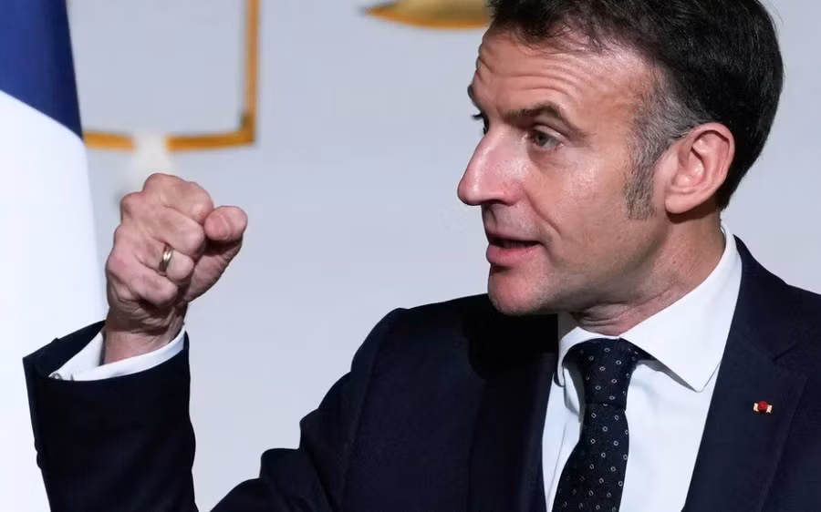 Tổng thống Pháp Emmanuel Macron.
