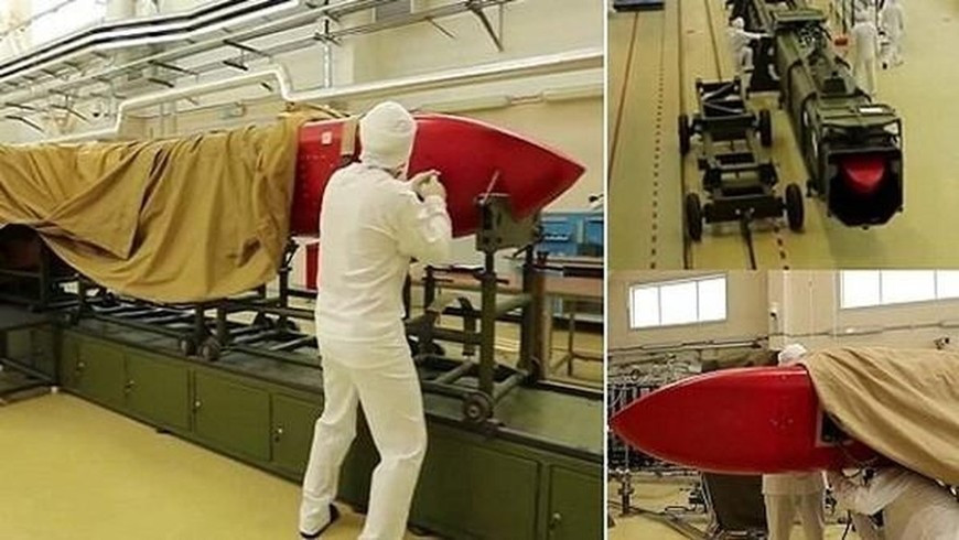 Tên lửa hành trình Burevestnik của Nga.