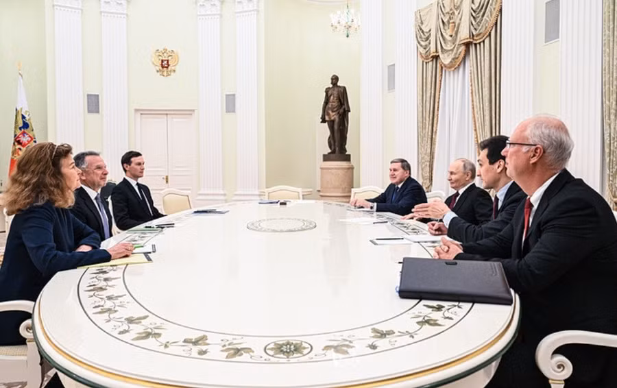 Tổng thống Nga Putin tiếp phái đoàn Mỹ do Đặc phái viên Stephen Witkoff dẫn đầu.