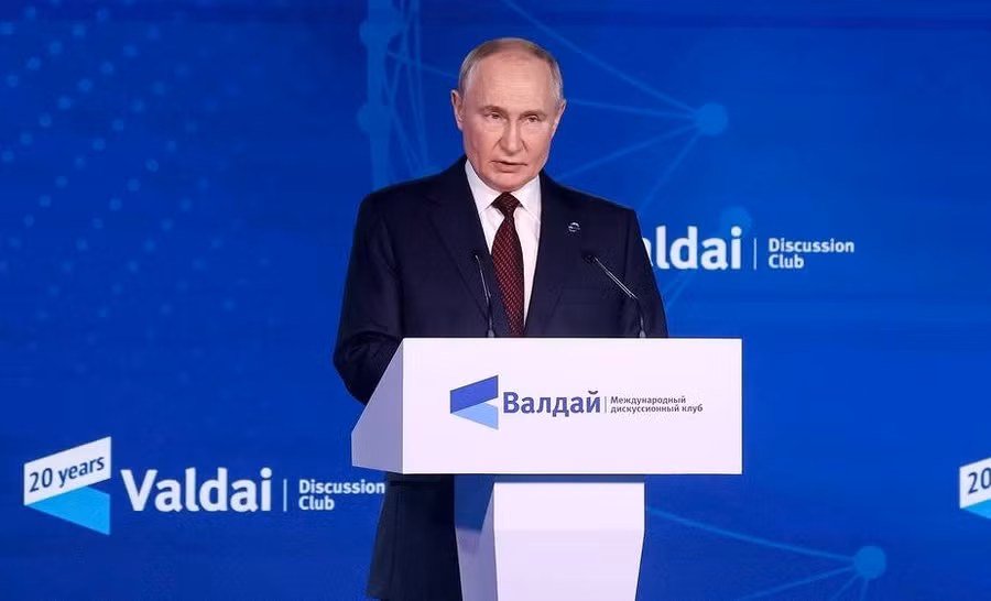 Tổng thống Nga Vladimir Putin.