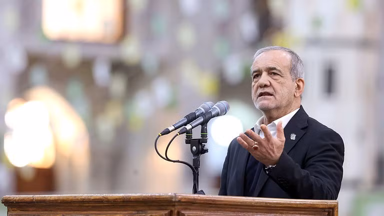 Tổng thống Iran Masoud Pezeshkian.