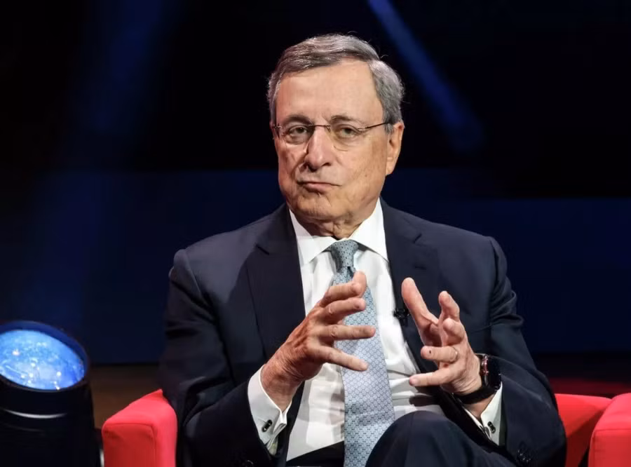 Cựu Chủ tịch Ngân hàng Trung ương Châu Âu (ECB) Mario Draghi.