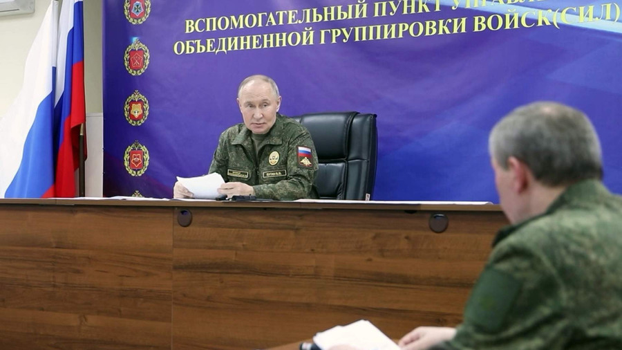 Tổng thống Nga Vladimir Putin.