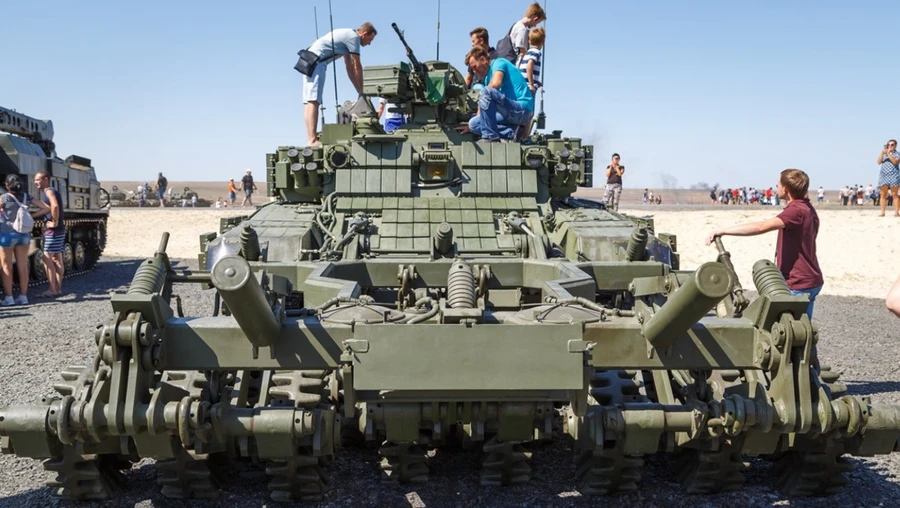 Hình ảnh BMR-3MA Vepr được báo Mỹ đăng tải.